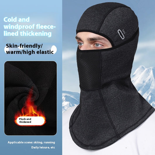 Gorro Térmico Forrado Doble Capa para Ciclismo, Esquí y Motociclismo