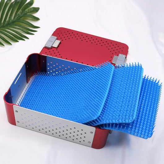 Caja Esterilizadora de Instrumentos Quirúrgicos en Aleación de Aluminio