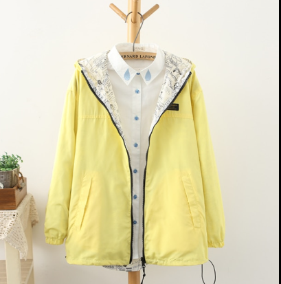 Chaqueta Reversible Estilo Coreano - Abrigo Béisbol Trendy Dos Caras - Image 2