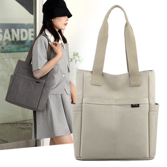 Bolsa de Lona Portátil para Mujer - Ideal para Verano
