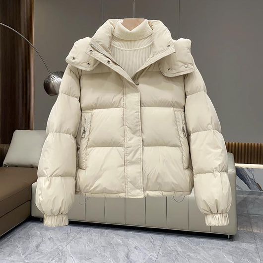 Chaqueta Casual de Algodón para Mujer - Estilo Versátil - Image 9