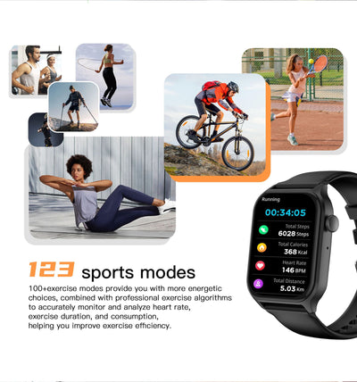 Reloj Inteligente Z145 con Monitoreo de Presión Arterial, Oxígeno y Frecuencia Cardíaca - Image 11