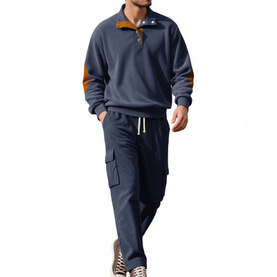 Sudadera y Pantalón de Pana con Cuello Alto y Acceso Controlado - Image 19