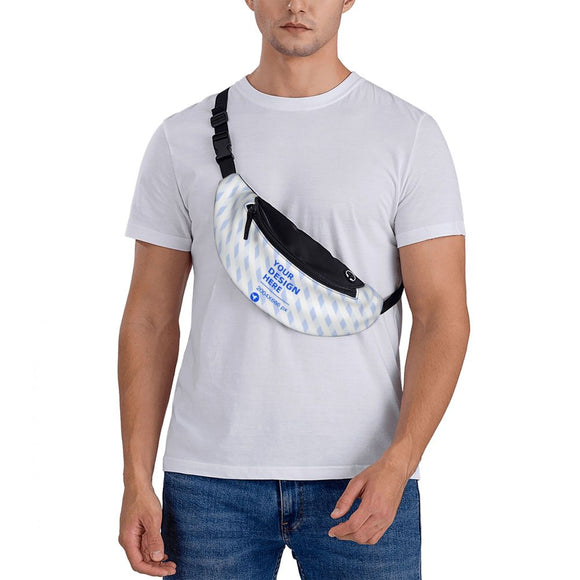Bolsa Mensajera Deportiva Unisex con Cinturón Ajustable
