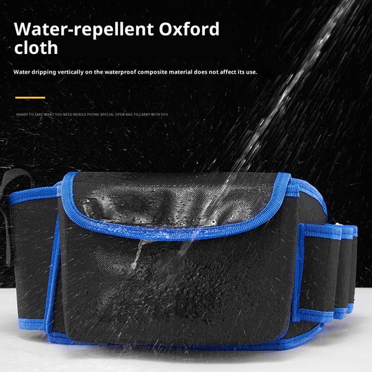 Cinturón de Trabajo Multifuncional con Bolsa de Herramientas - Tela Oxford Resistente para Alturas - Image 3