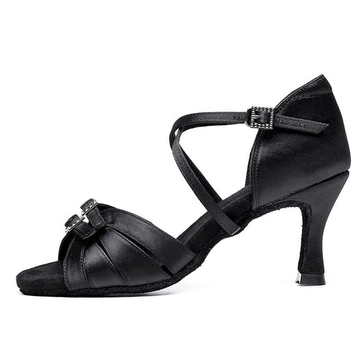 Zapatos de Tacón para Baile Latino con Suela Flexible - Image 9
