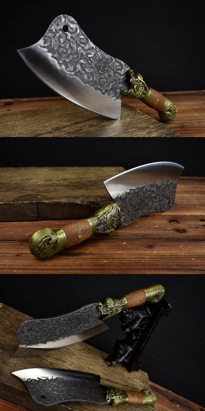 Cuchillo Deshuesador Dragon con Mango de Hueso - Image 14
