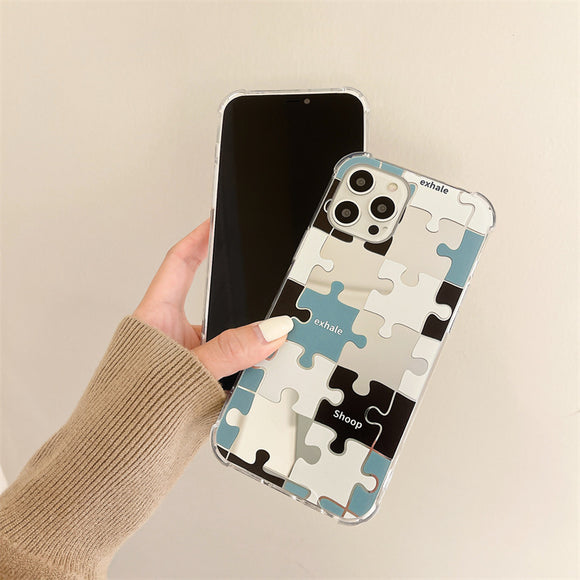Funda para Teléfono con Espejo y Contraste de Colores