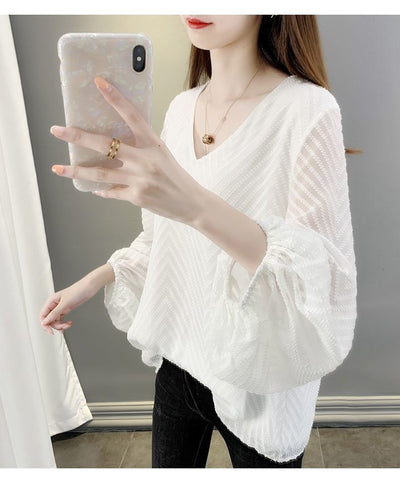 Blusa Chifón Premium Efecto Reductor y Cobertura Abdominal - Image 21