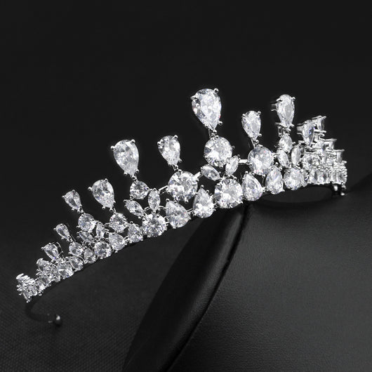 Corona Nupcial de Circón Premium Coreano - Image 10