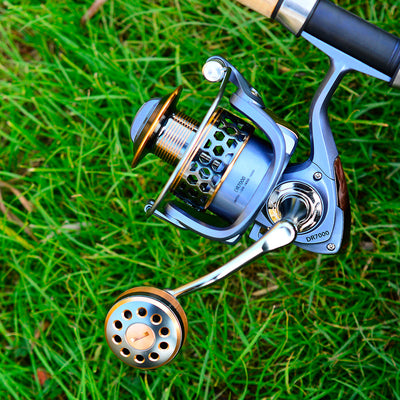 Carrete de Pesca Giratorio Metal Completo con Hilo Luya - Image 15