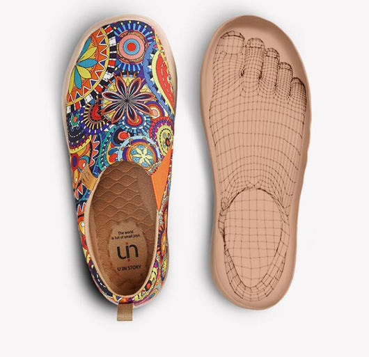 Zapatillas Casuales Cómodas con Diseño Pintado - Mocasines Slip-On Ligeros de Lona - Image 17