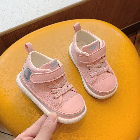 Zapatillas Altas de Lona con Velcro para Niños - Image 10