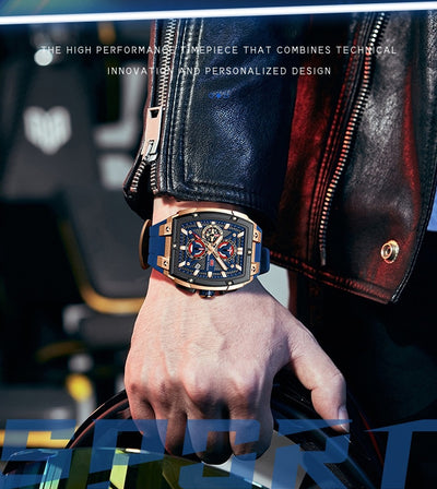Reloj Hombre Arc Espejo Multicapa Hueco - Image 24