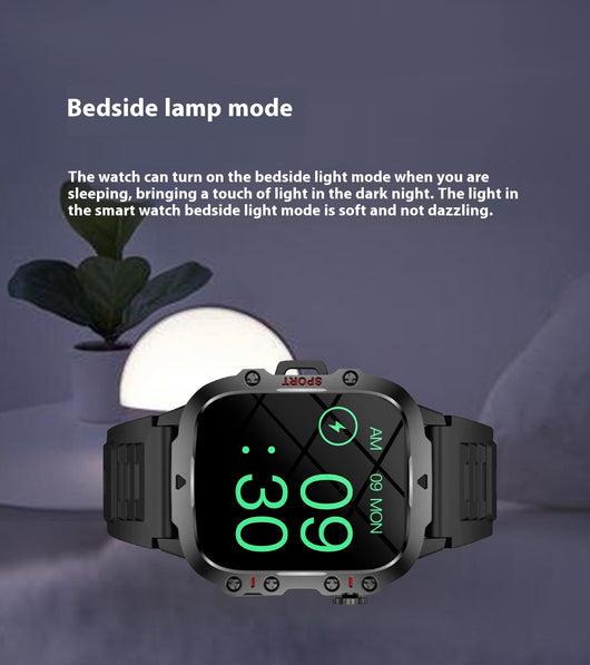 Reloj Inteligente Deportivo para Senderismo con Pantalla Grande - Image 9