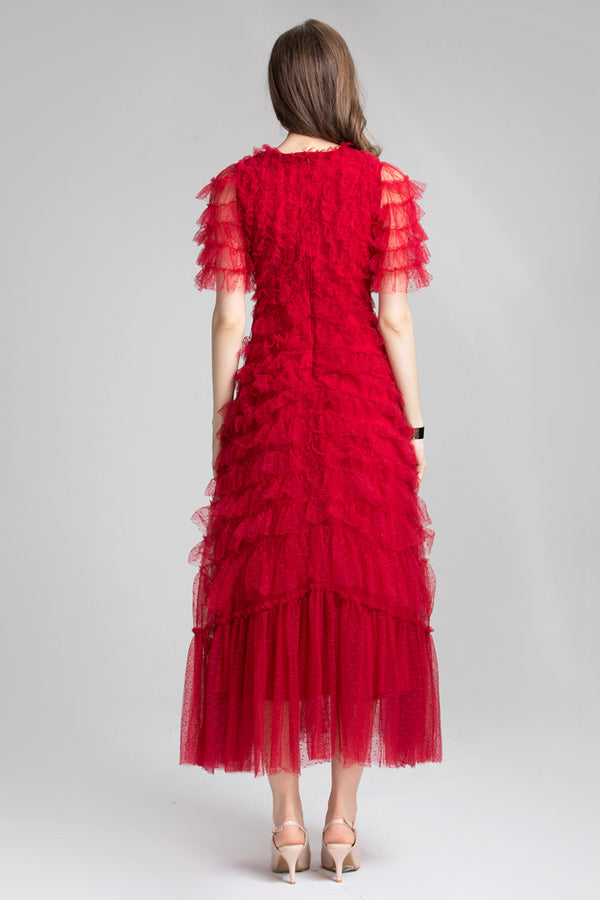 Vestido de Malla Celebridad Atrevido