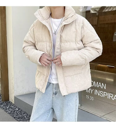 Chaqueta Acolchada de Algodón para Hombre - Estilo Deportivo y Casual - Image 13
