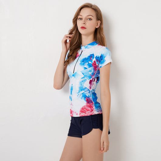 Traje de Baño Corto Estampado Ónix - Image 10