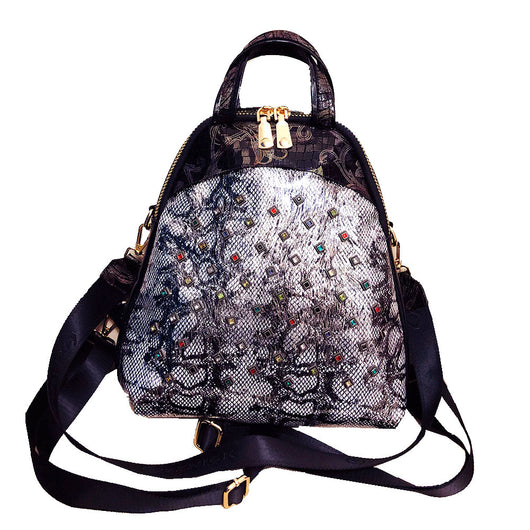 Mochila de Cuero Genuino para Mujer - Diseño Moderno y Funcional - Image 2
