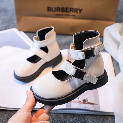 Botas Martin Estilo Coreano para Niñas - Zapatos Casuales Escolares de Corte Medio - Image 23