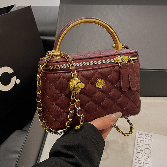 Bolso Mensajero de Moda Rhombus Chain para Mujer