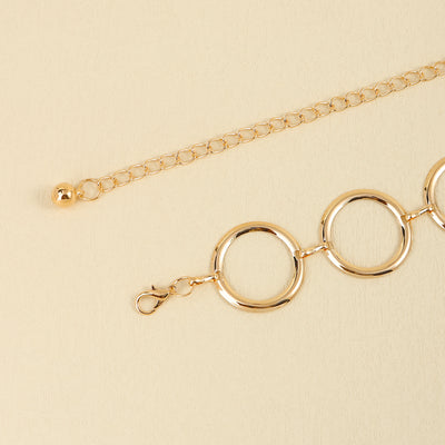 Cinturón de Cadena Metálica Hueca para Mujer - Accesorio Decorativo Elegante - Image 11