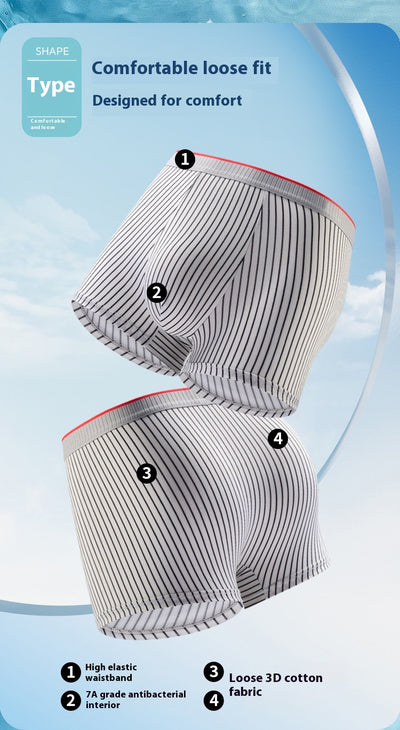 Pack de 4 Bóxers Sin Costuras a Rayas para Hombre - Image 11