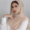 Women's Pearl Gauze Bubble Scarf in Pure Colors