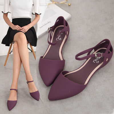 Sandalias Baotou de Gelatina Estilo Coreano para Mujer Verano - Image 5