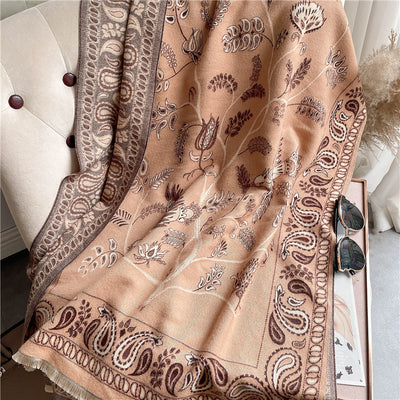 Bufanda Jacquard Suave como Cachemira - Cálida y Versátil - Image 11