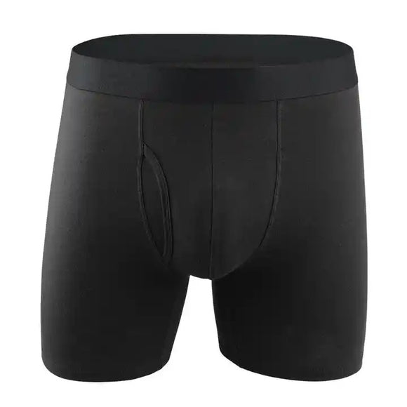 Cuecas Longas Tamanho Grande Estilo Europeu para Homens