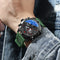 Reloj Deportivo para Hombre con Esfera Luminosa y Detalles en Metal