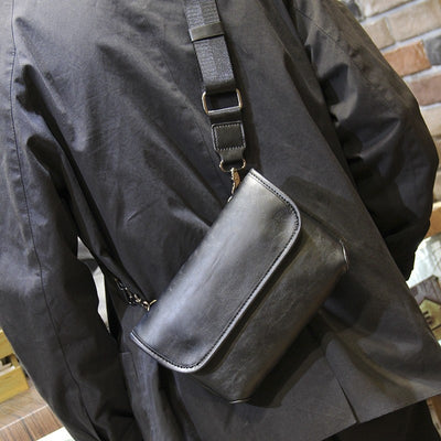 Bolso de Hombro Cuadros Piel Auténtica Estilo Urbano - Image 30