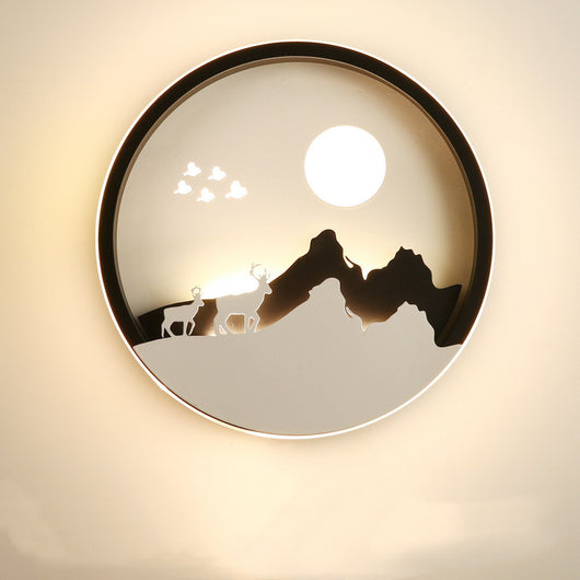 Lámpara de Pared Minimalista para Mesita de Noche - Image 4