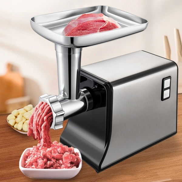 Moledor de Carne con Doble Cuchilla Mezcladora