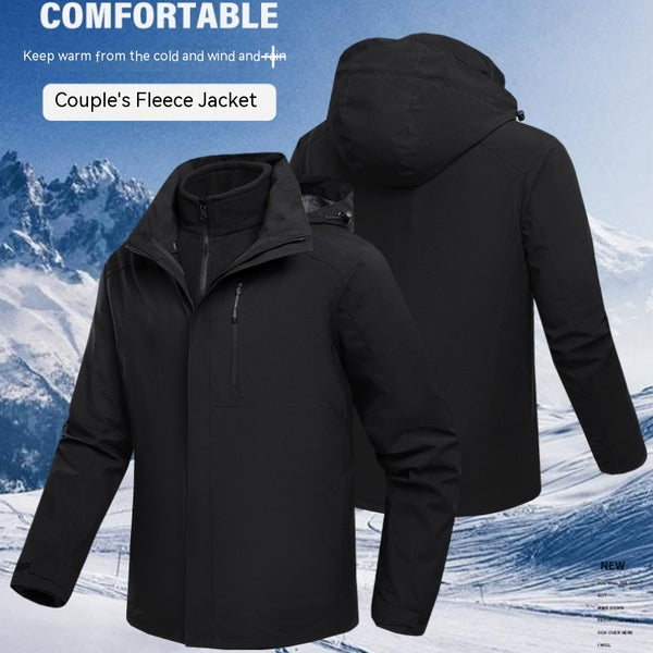 Chaqueta 3 en 1 Impermeable con Forro Polar