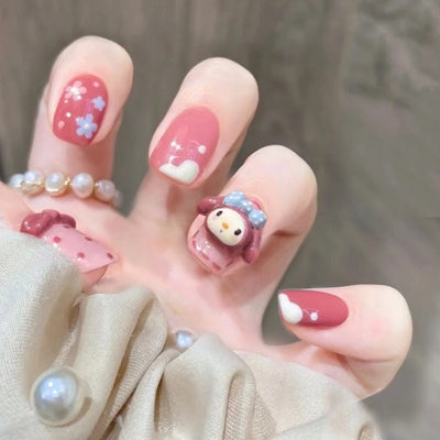 Parches de Uñas Minimalistas Removibles para Mujer - Image 6