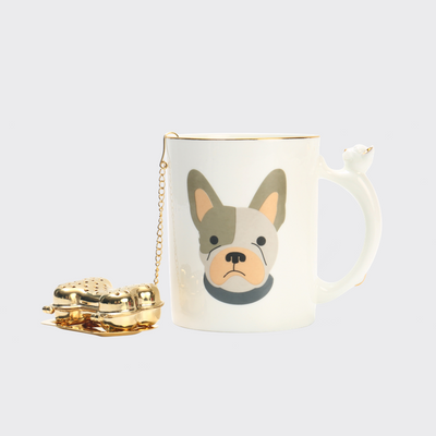 Taza de Porcelana Fina con Diseño Fauvismo Pitbull - Image 7