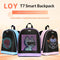 Mochila Inteligente LED Impermeable con Pantalla Luminosa