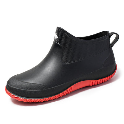 Botas Cortas Impermeables con Forro Cálido para Hombre Talla Grande - Image 11
