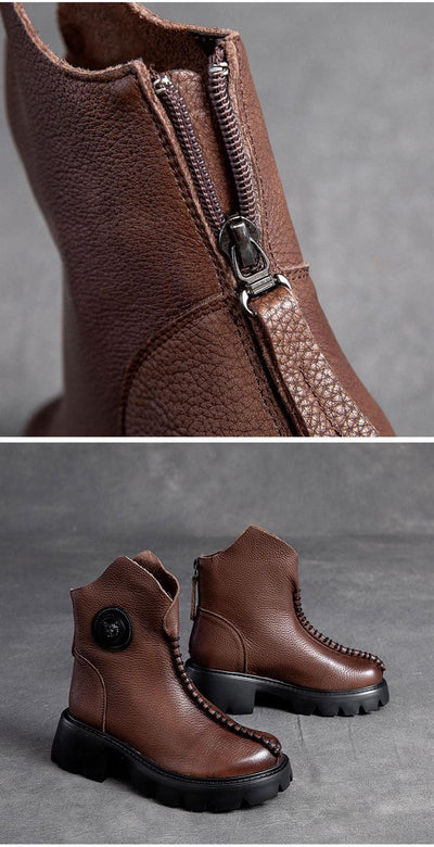 Botas Martin Retro de Suela Gruesa y Tacón Reforzado - Image 11