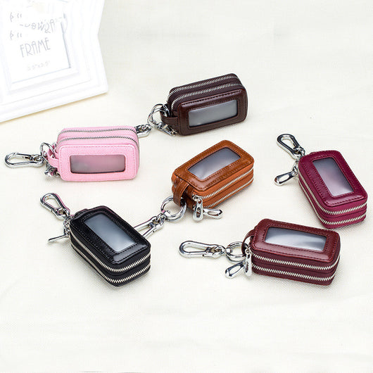 Estuche para Llaves de Cuero Genuino con Doble Cierre - Image 10