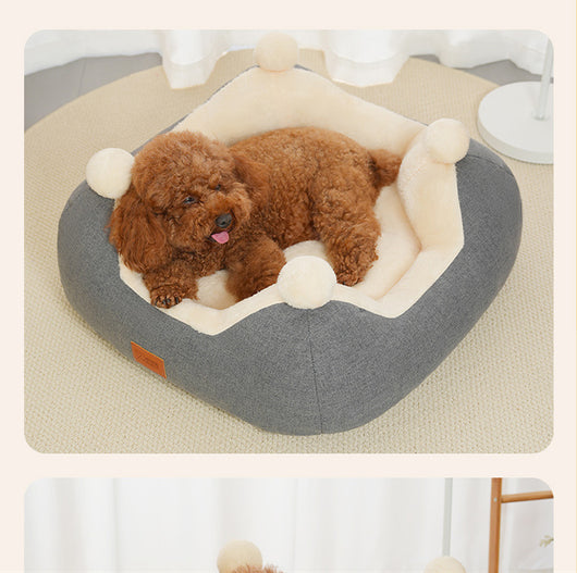 Nido Térmico para Mascotas - Cama Cuadrada Acogedora Universal para Todas las Estaciones - Image 15