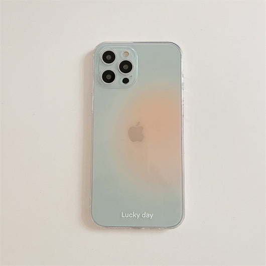 Funda Degradada Tricolor Transparente para Amigas - Carcasa Suave - Image 10