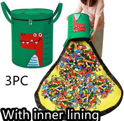 Bolsa de Almacenamiento 2 en 1 con Tapete de Juego y Cordón - Image 39