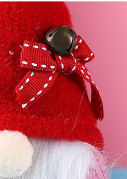 Muñeca Navideña de Ratán sin Rostro - Decoración Circular - Image 12