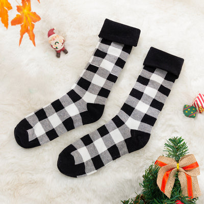Calcetines Navideños a Juego para Familia - Diseño Jacquard Corto - Image 39