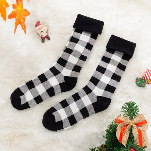 Calcetines Navideños a Juego para Familia - Diseño Jacquard Corto - Image 39