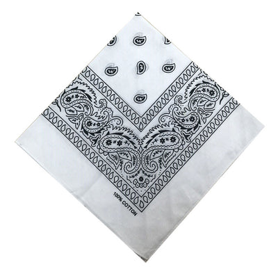 Pañuelo Cuadrado de Algodón con Estampado de Flor de Cajú 55cm - Image 39