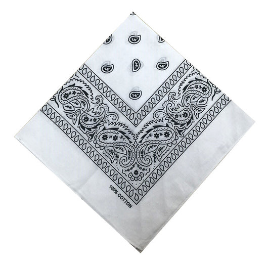 Pañuelo Cuadrado de Algodón con Estampado de Flor de Cajú 55cm - Image 39